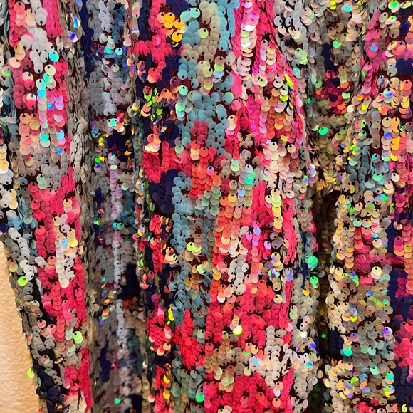Nasty Gal Sequin Multicolor Jumpsuit - Picture 5 of 5